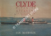 Book cover of Clyde Pleasure Steamers - An Illustrated History by McCRORIE, Ian